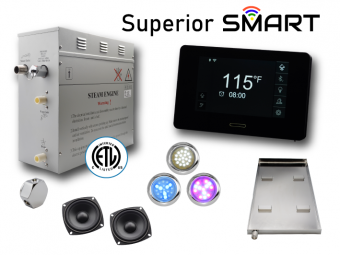 9 kW Superior SMART Steam Generator Kit