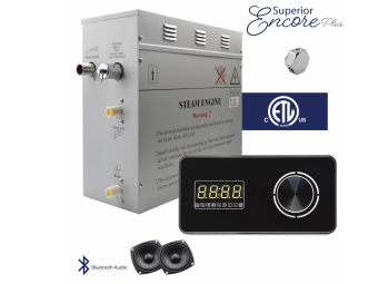 Superior Encore Plus 6kw Steam Generator Kit