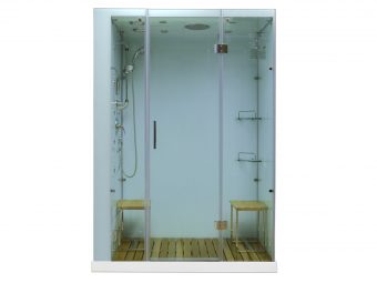 Contemporary Series Steam Shower M-6027 white