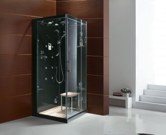 Jupiter Steam Shower in Black - Image 2