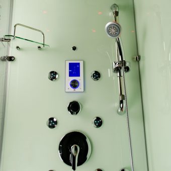 Jupiter Plus Steam Shower in White - Image 2