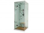 Jupiter Steam Shower in White