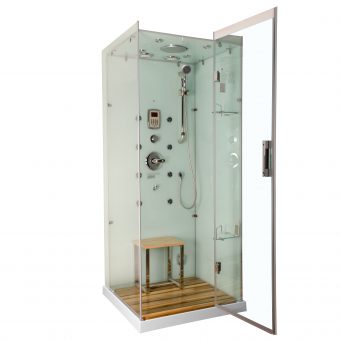 Jupiter Steam Shower in White - Image 3