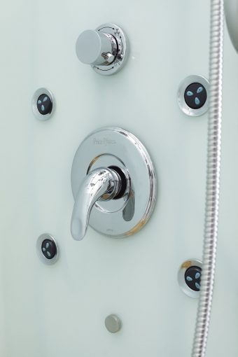 Jupiter Plus Steam Shower in White - Image 3