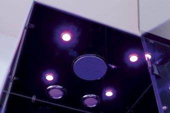 Jupiter Plus Steam Shower in Black - Image 11