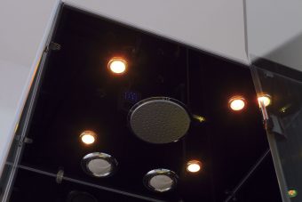 Jupiter Plus Steam Shower in Black - Image 8